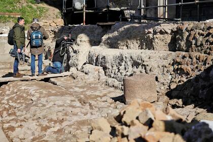 El hallazgo fue presentado a la prensa.