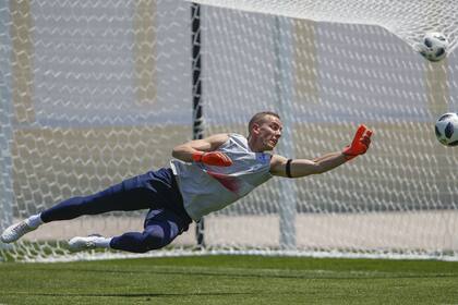 Halldórsson, el arquero de Islandia que atajará el próximo sábado ante la Argentina