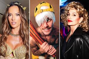Halloween: de Justin Bieber a Cindy Crawford, los disfraces más originales de los famosos