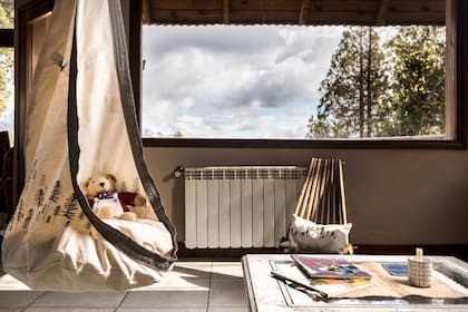 Hamacas para niños y también para adultos, la propuesta de este emprendimiento.