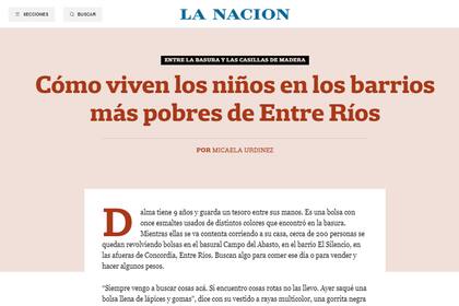 Hambre de Futuro - Cómo viven los niños en los barrios más pobres de Entre Ríos