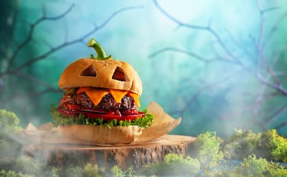 Hamburguesa de Halloween