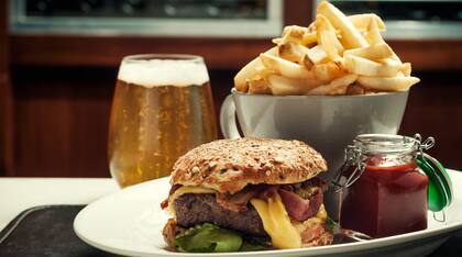 Hamburguesa de Kobe. Gentileza La Cabrera