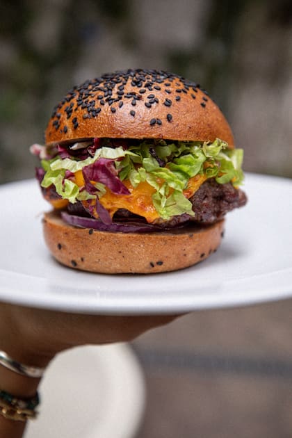 Hamburguesa de Las Flores
