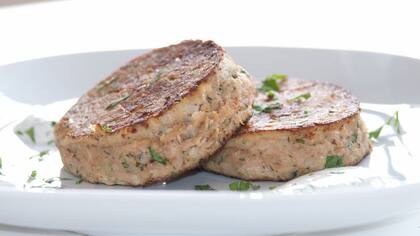 Hamburguesas de atún