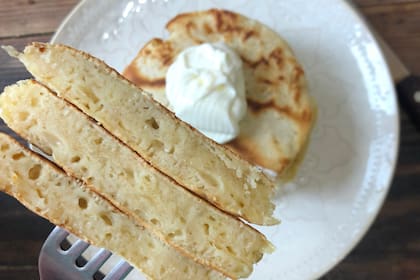 Hamburguesas de queso rallado