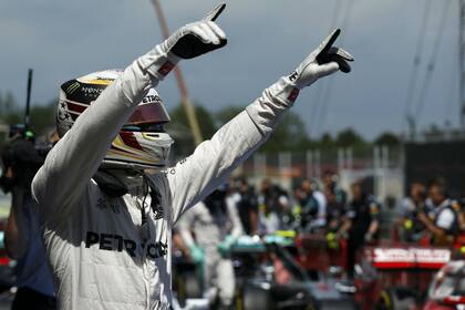 Hamilton, el más rápido en Barcelona