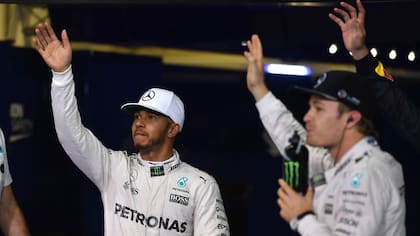Hamilton partirá delante de Rosberg en Abu Dhabi
