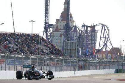 Hamilton se coronó en el Gran Premio de Rusia