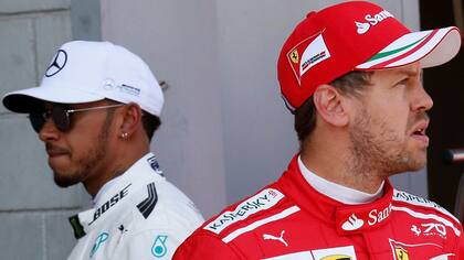 Hamilton y Vettel en una relación que se enfría