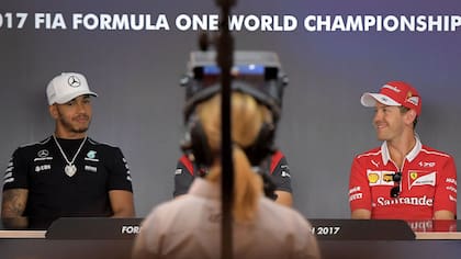 Hamilton y Vettel otra vez cara a cara