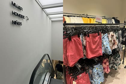 H&M tiene un local de dos pisos en Punta Shopping
