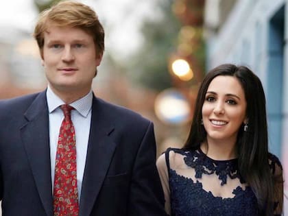 Hanna Jaff y Henry Roper-Curzon en tiempos felices (Foto: Instagram/@hannajaff)