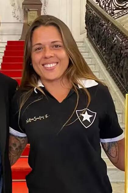 Hanna renunció a su trabajo en Botafogo TV (Foto: Gentileza Onefootball.com)