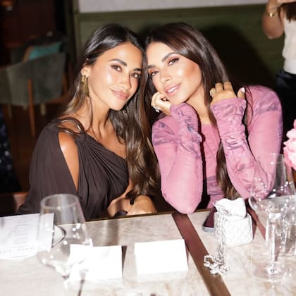 "Happy Birthday Dani", escribió la esposa de Lio Messi en su posteo (Foto: Instagram @antonelaroccuzzo)