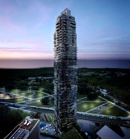 Harbour Tower será una torre de 194 metros de altura y 52 pisos