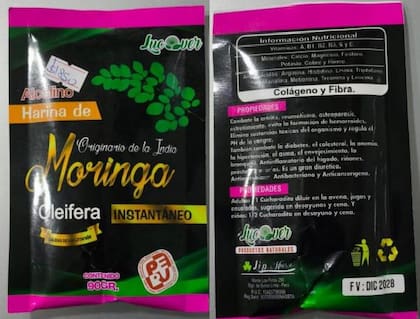 Harina de moringa, la marca prohibida por la Anmat
