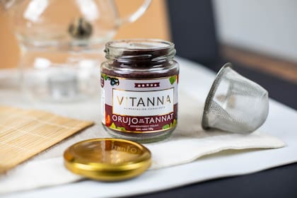 Harina de orujo de vino.