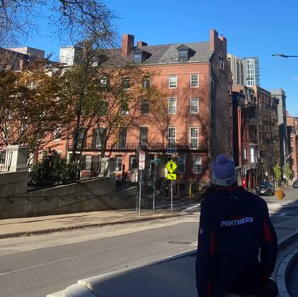 Harmony Boyd vivió toda la vida en Florida, pero se mudó a Boston en 2022