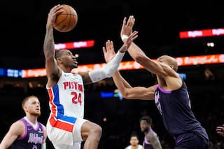 Harris anota 18 y Pistons se afianzan en primer puesto del Este al arrollar 109-87 a Minnesota