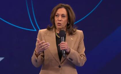 Harris respondió preguntas de votantes latinos en un foro en Nevada