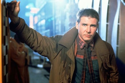 Harrison Ford en Blade Runner, en 1982