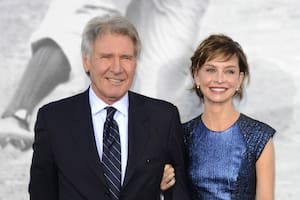Estuvo casado 21 años, se divorció y volvió a encontrar un gran amor: la historia de Harrison Ford y Calista Flockhart