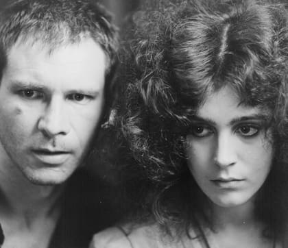 Harrison Ford y Sean Young en 'Blade Runner', 1982. (Photo by Stanley Bielecki Movie Collection/Getty Images)