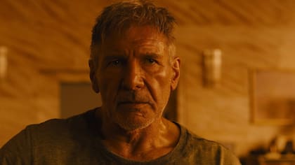 Harrison Ford como Rick Deckard en Blade Runner 2049