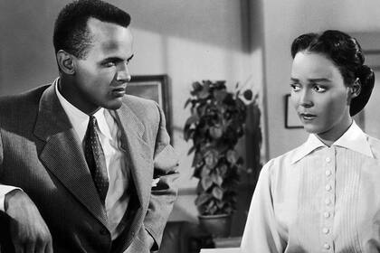 Harry Belafonte fue un compañero recurrente en la carrera de Dandridge