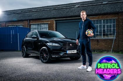 Harry Kane cuenta con una flota de autos exclusivamente británica
