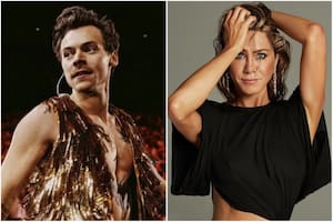 Harry Styles sufrió un blooper en pleno show y encima adelante de Jennifer Aniston