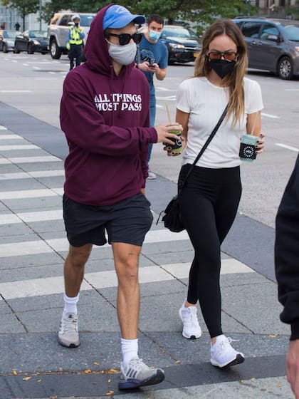 Harry Styles y Olivia Wilde, de paseo por Nueva York