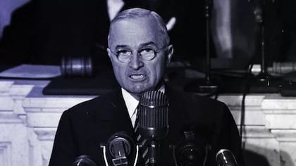 Harry Truman en su discurso del 12 de marzo de 1947