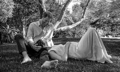 Harry y Meghan anunciaron el embarazo de su segunda hija con esta foto
