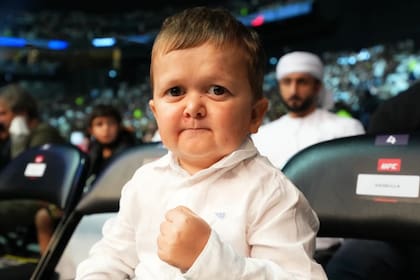 Hasbulla tiene apariencia de un niño de cinco años, pero tiene 20