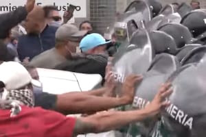 Video: así fue el enfrentamiento entre la Gendarmería y los manifestantes por el paro de la CGT contra la reforma laboral