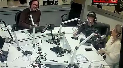 Hasta Jorge Lanata catalogó a Barbano y Calabró como "la pareja del momento" durante su programa