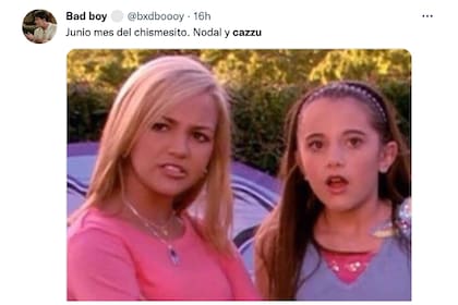 Hasta la serie de Zoey 101 ocupó los timelines de algunos usuarios sobre los memes de Nodal y Cazzu