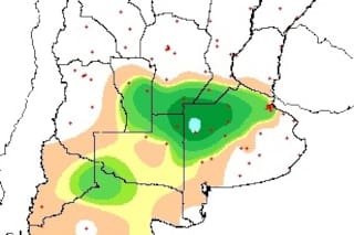El centro de la región núcleo sigue siendo el lugar más comprometido del país