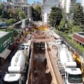 Avanza la construcción de pasos bajo nivel del tren Sarmiento en dos barrios porteños
