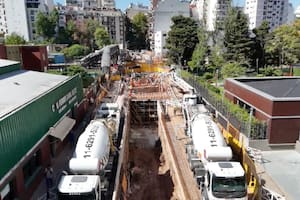 Avanza la construcción de pasos bajo nivel del tren Sarmiento en dos barrios porteños