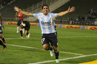 Gabriel Hauche volvió a Racing y les habló a los hinchas: "Comprendí cuán locos están"