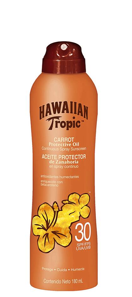 Hawaian Tropic. Aceite 30 (180 ml, $ 93)