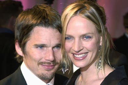 Hawke y Thurman: tras compartir siete años juntos, él la dejó por la nanny