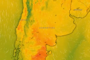 Rige una alerta amarilla por vientos fuertes y lluvia para este jueves 9 de abril