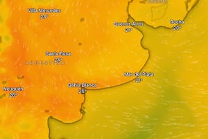 Hay alerta amarilla por vientos y lluvia para este viernes 10 de abril