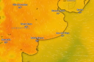 Hay alerta amarilla por vientos y lluvia para este viernes 10 de abril