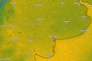 Hay alerta amarilla por vientos para este viernes 10 de abril
