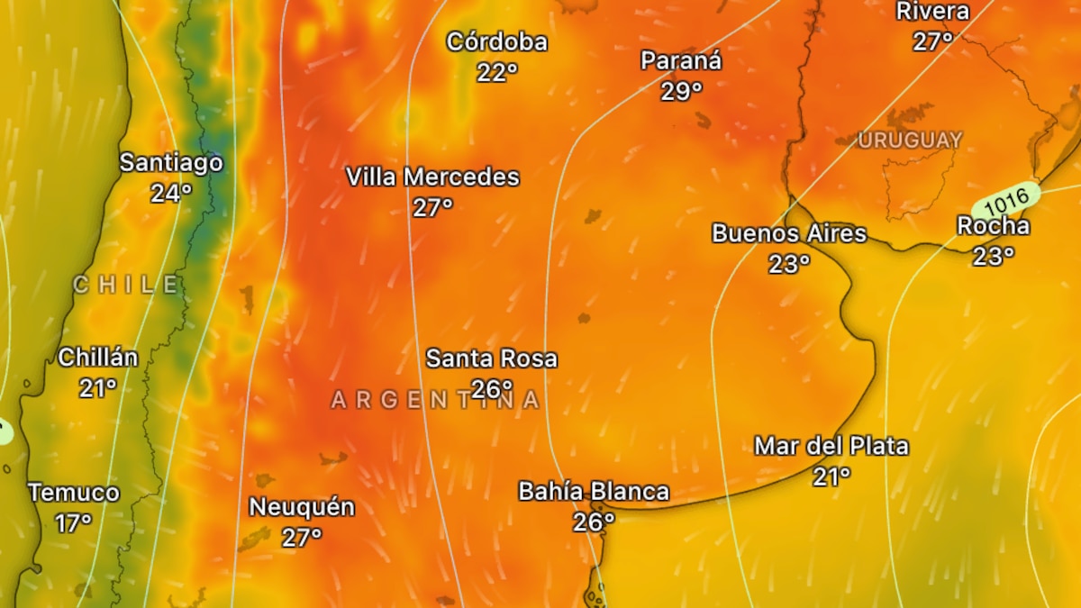 Hay alerta naranja por tormentas, vientos y calor extremo para este jueves 2 de abril: las provincias afectadas